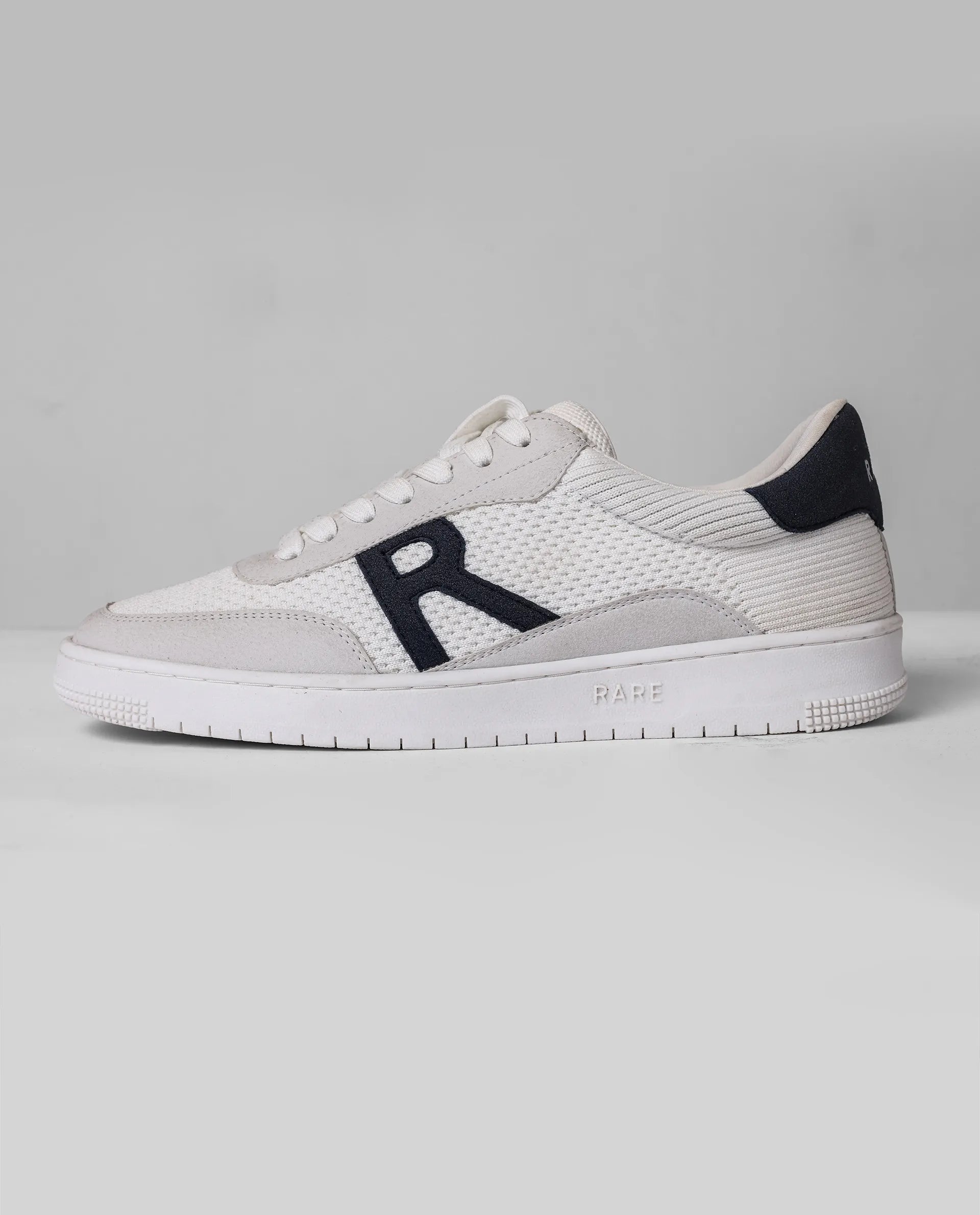 Rare Rabbit Men Uniform White Leather Sneaker