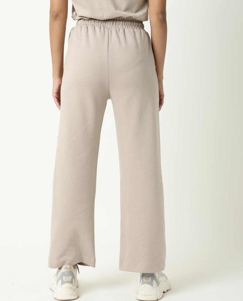 ARTICALE WOMEN'S TRACK PANT FLARED SAND BEIGE