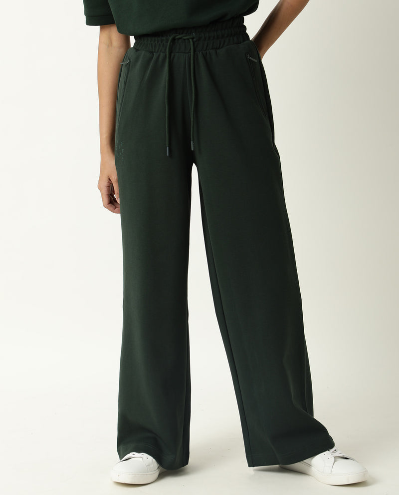 TRACK PANT FLARED MOUNTAIN GREEN WOMEN