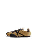 Rarez Men's Dust Primary Mustard Leather Regular Sneaker