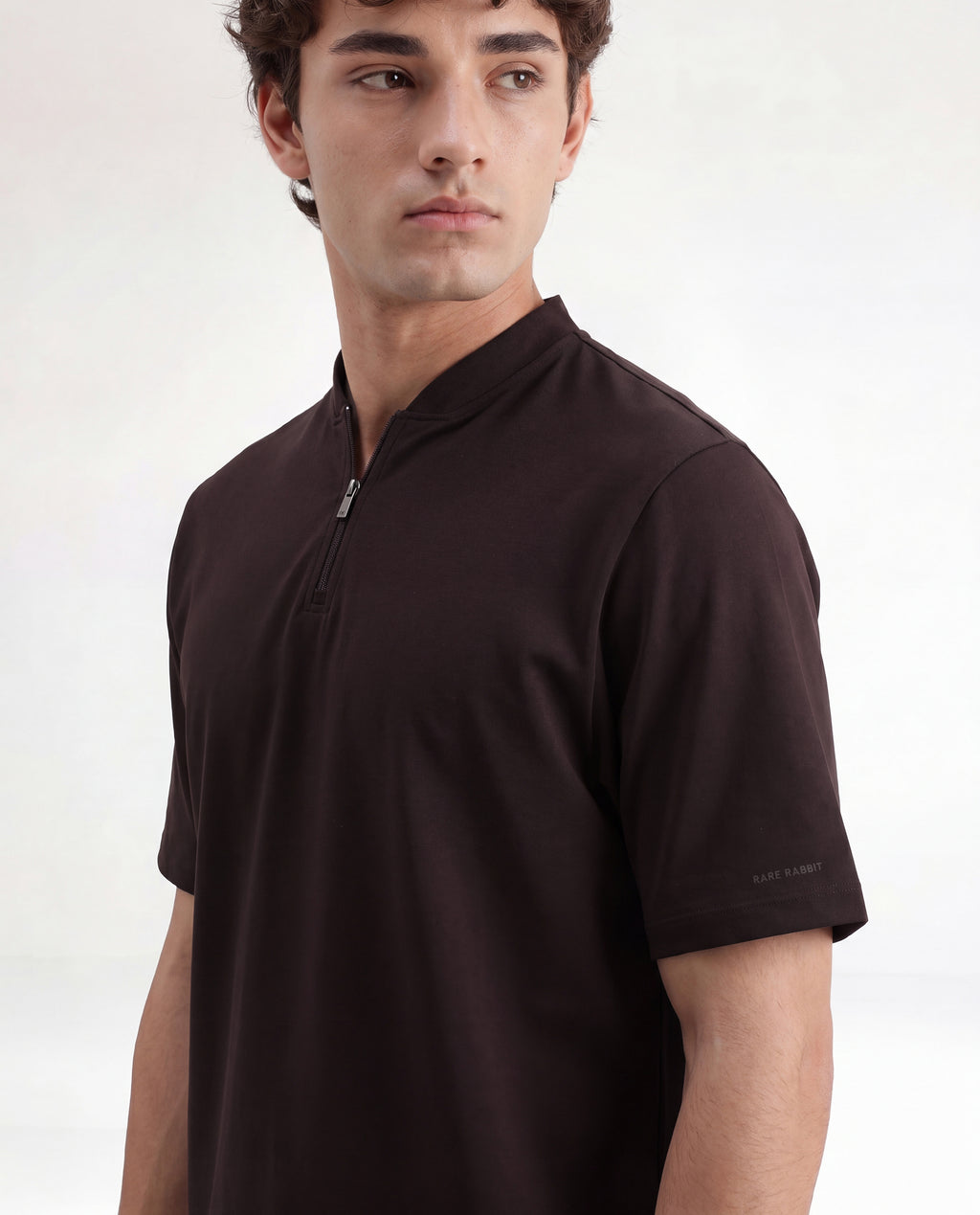 flare-uni-mens-brown-polo