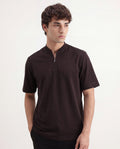 flare-uni-mens-brown-polo