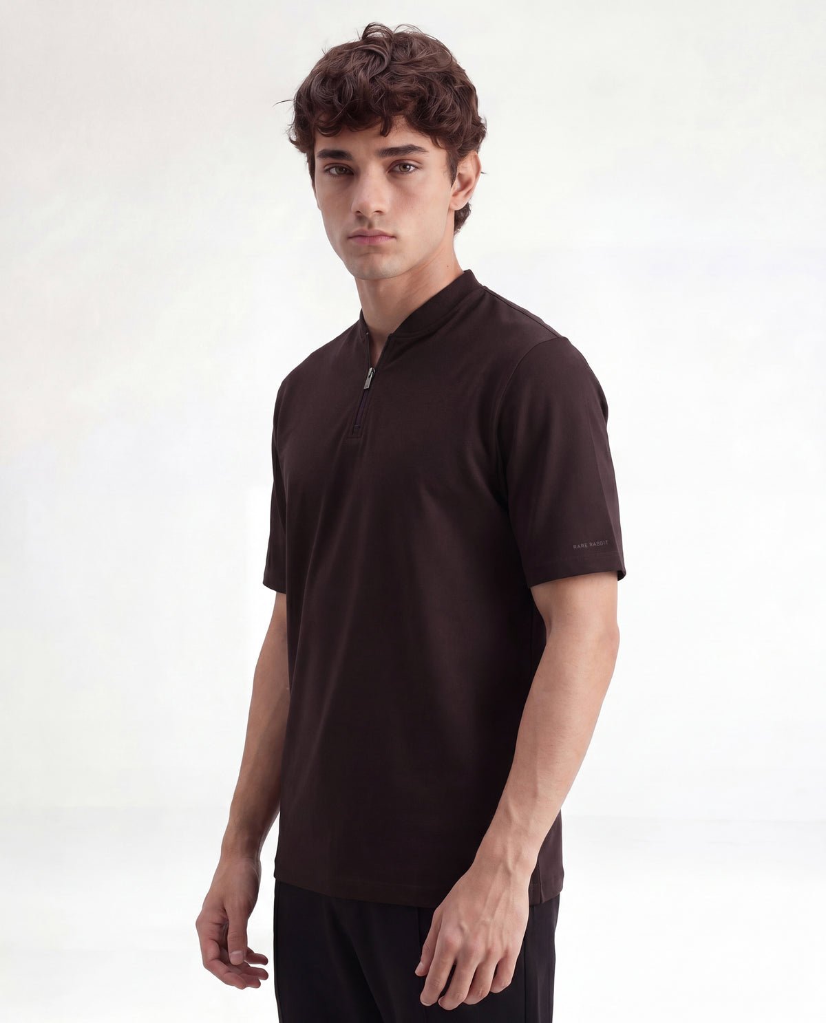 flare-uni-mens-brown-polo