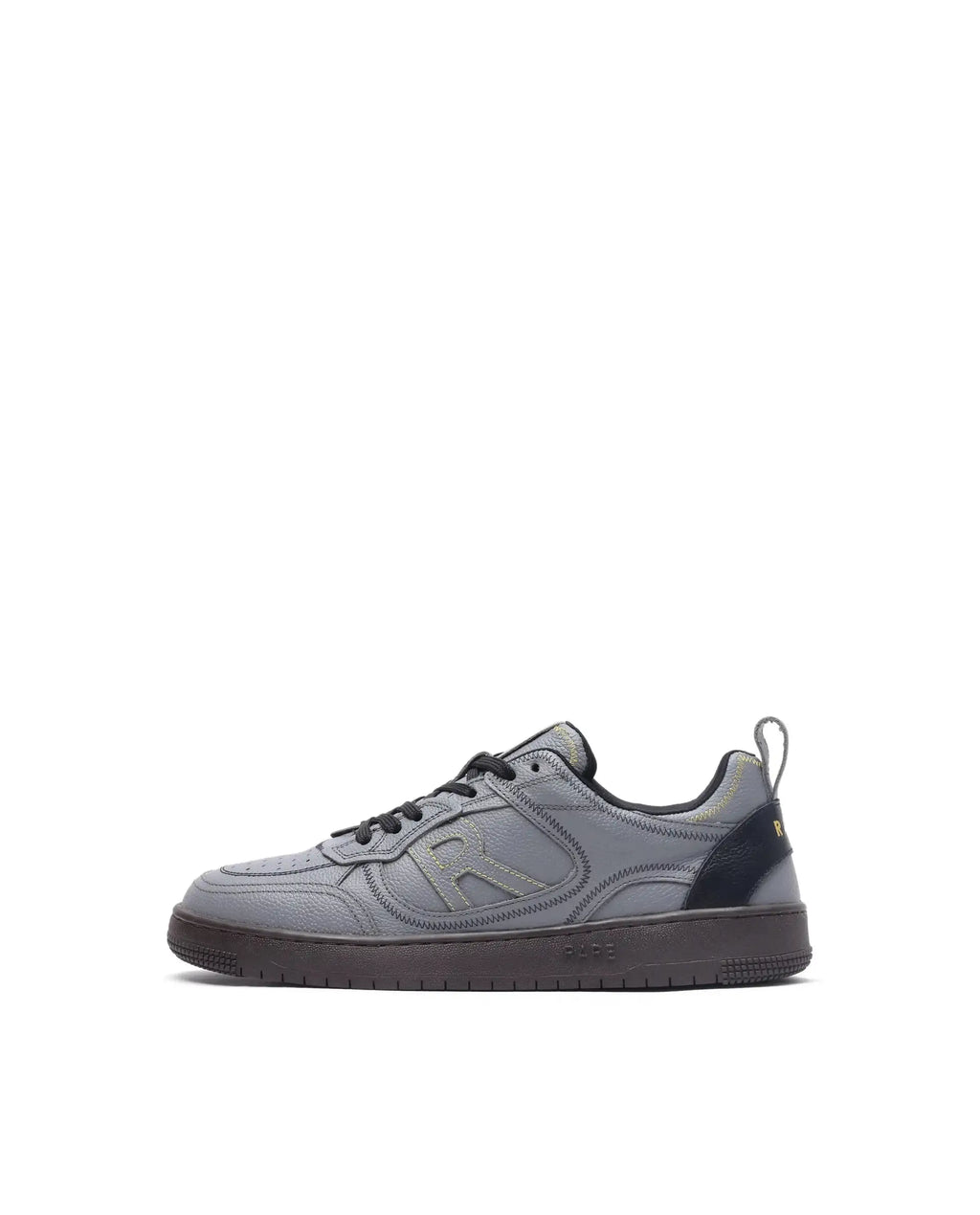 Rare Rabbit Men Zion Grey Lace-Up Closure Sneaker