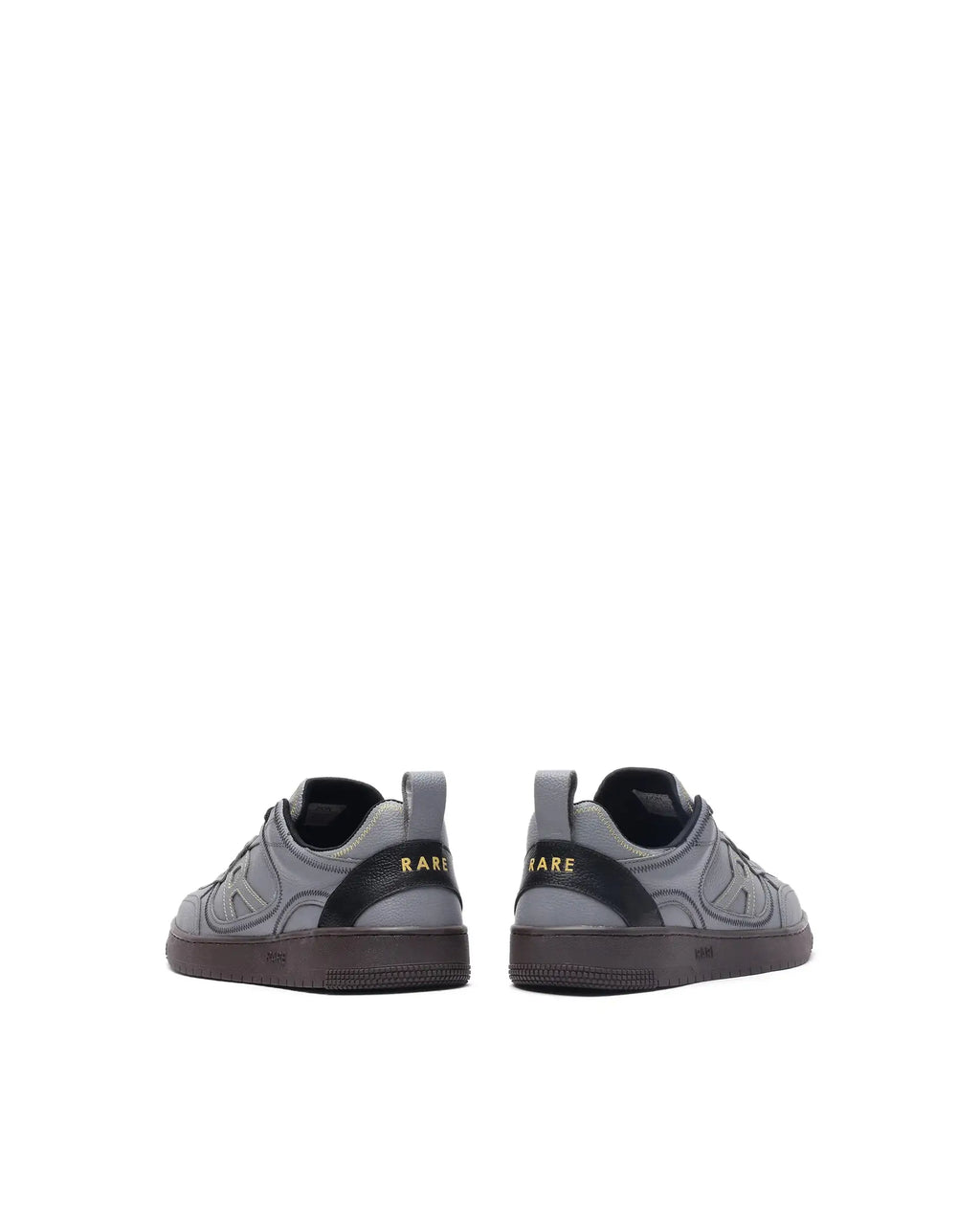 Rare Rabbit Men Zion Grey Lace-Up Closure Sneaker