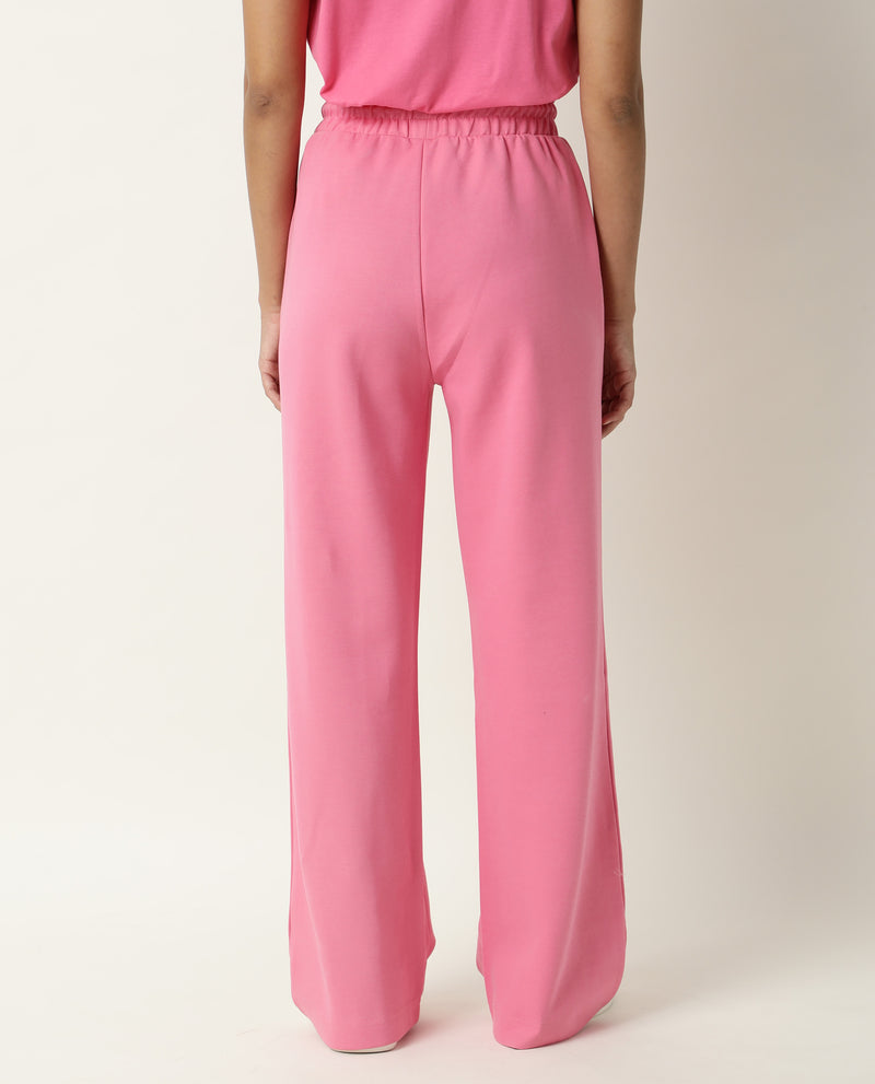 TRACK PANT FLARED FLAME PINK WOMEN