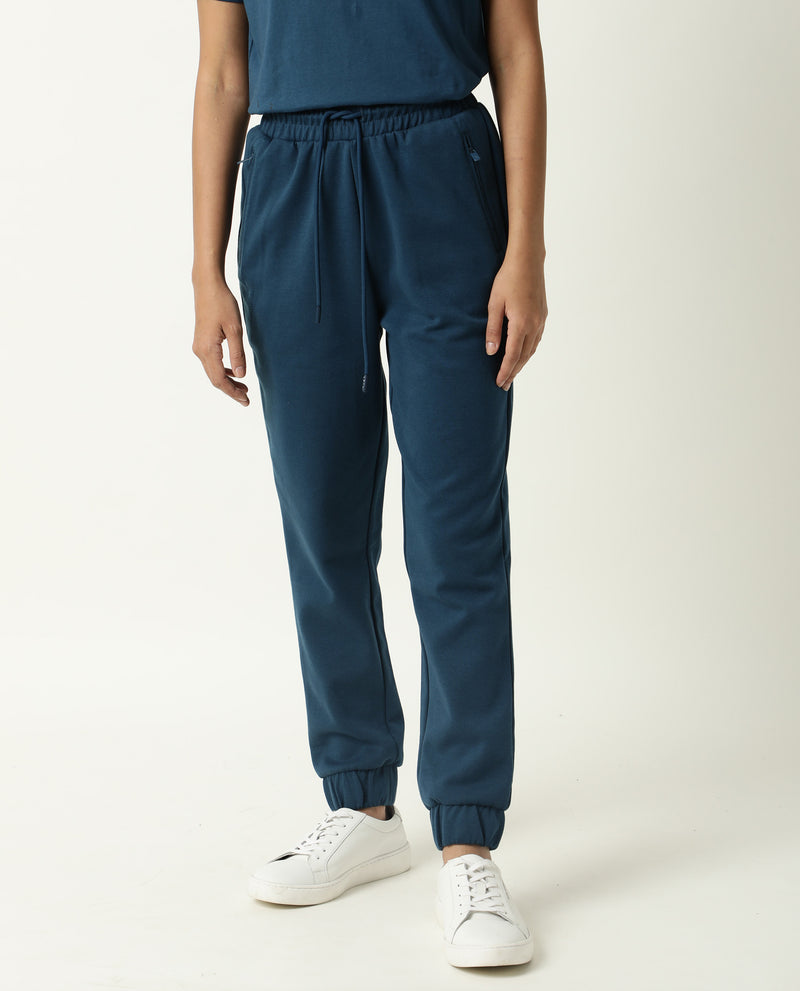 TRACK PANT OYSTER TEAL WOMEN