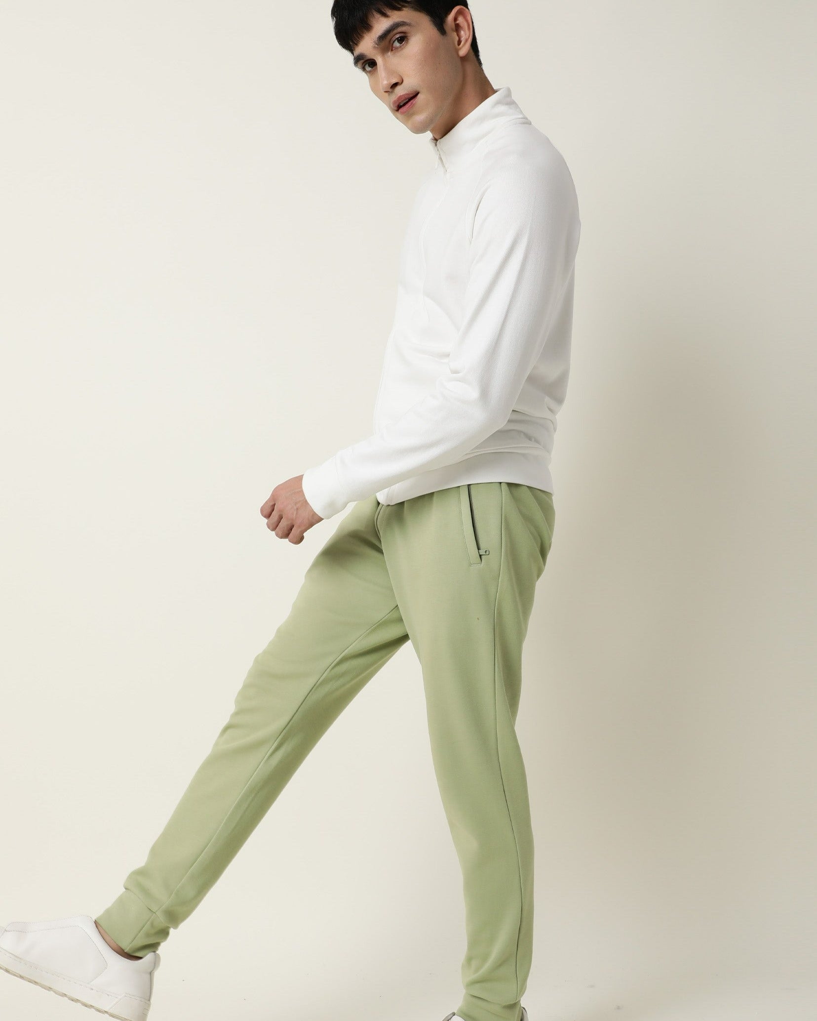 TRACK PANT SAND BEIGE MEN