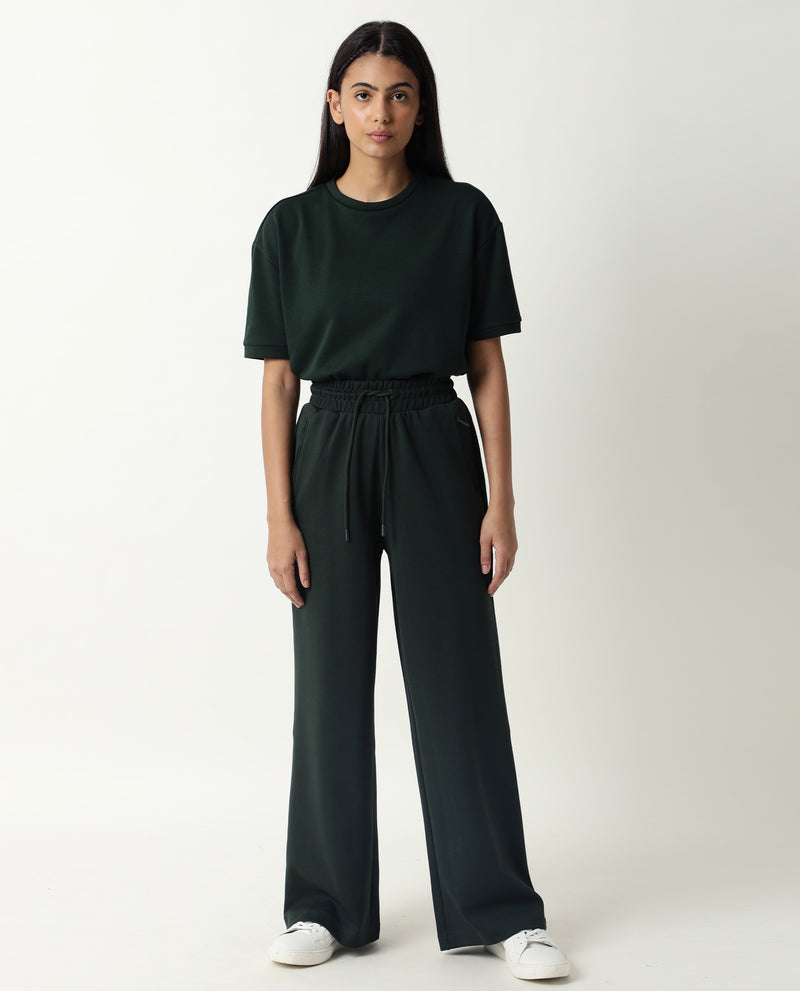 TRACK PANT FLARED MOUNTAIN GREEN WOMEN