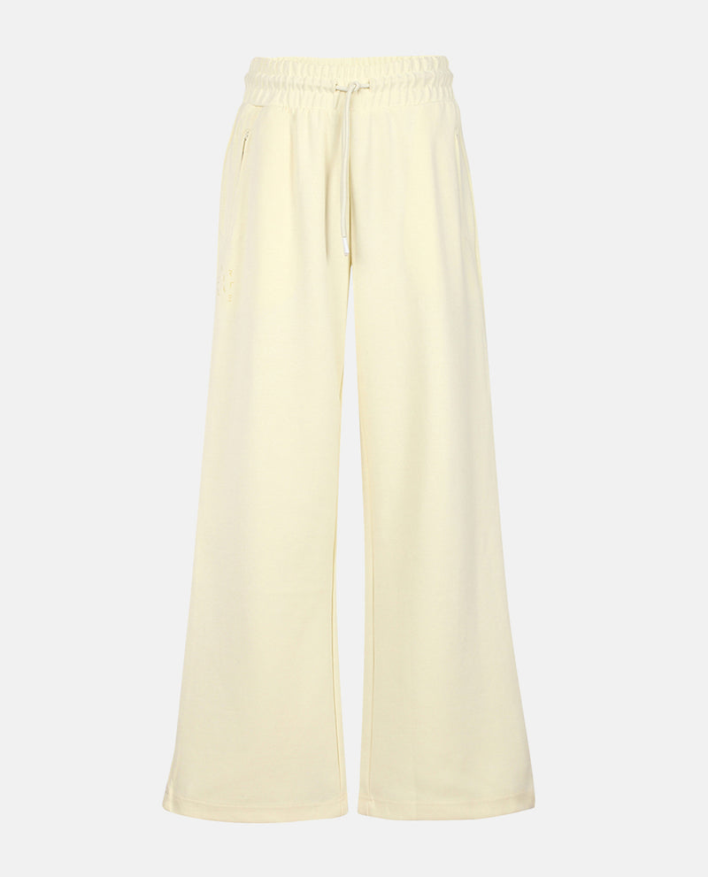 TRACK PANT FLARED BLONDE YELLOW WOMEN