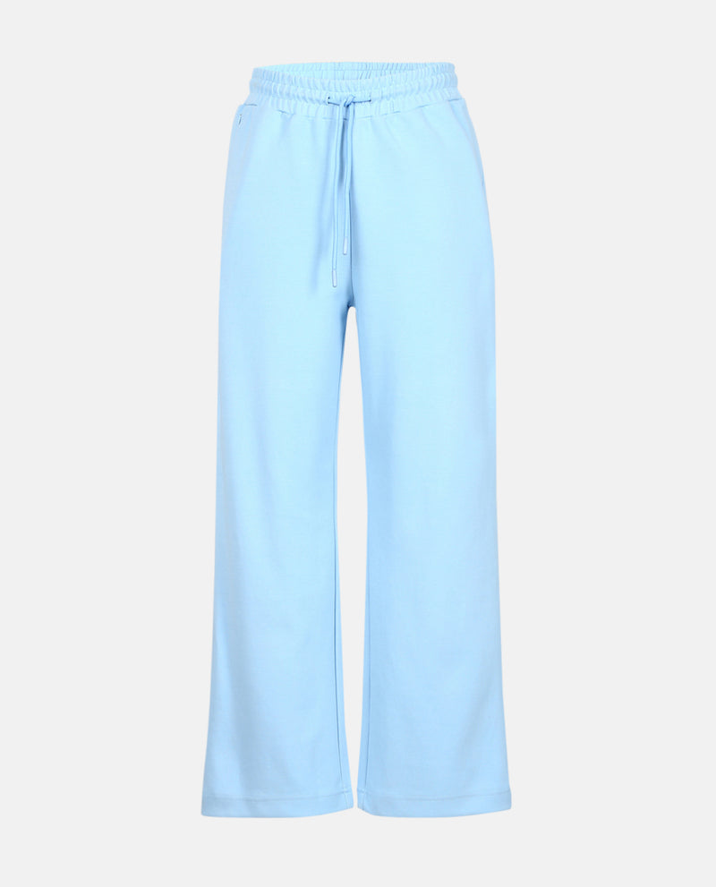TRACK PANT FLARED CLEAR BLUE WOMEN