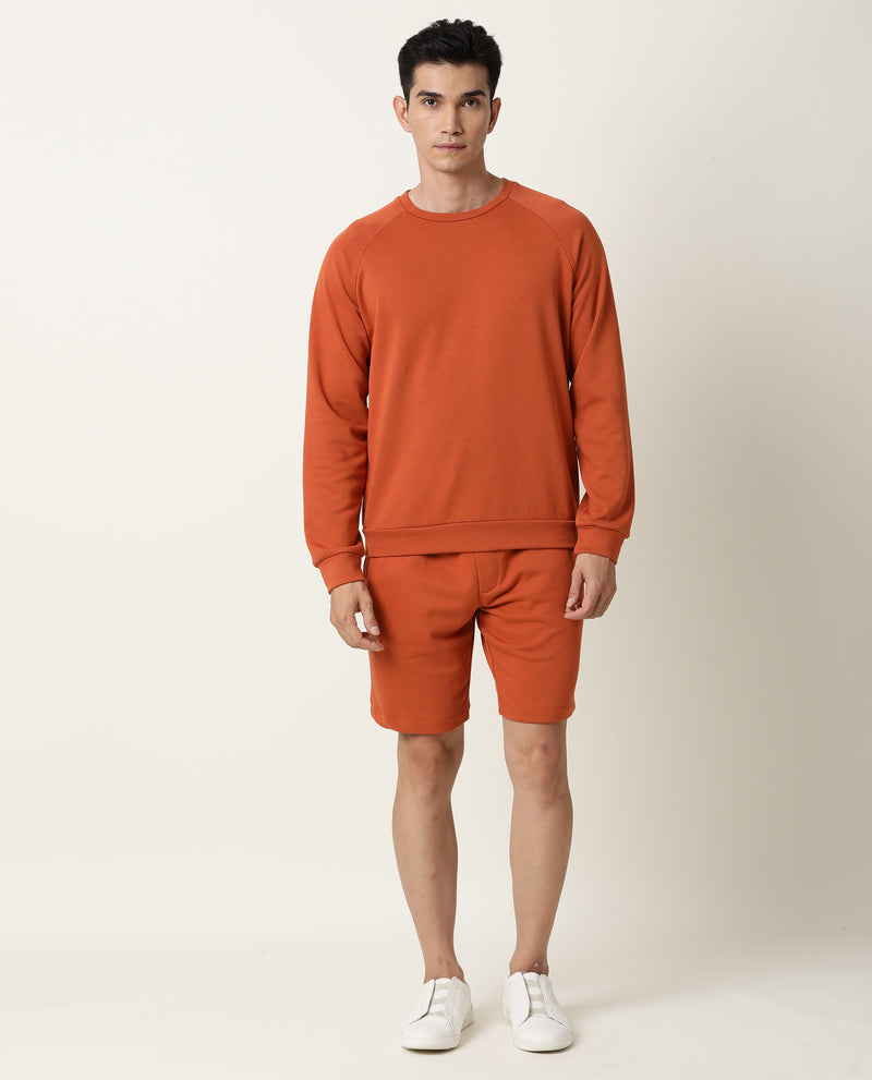 SWEATSHIRT TANGY ORANGE MEN